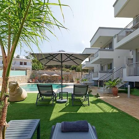 Superior Family Apartment W/Pool Dining Area Stavromenos Exterior foto